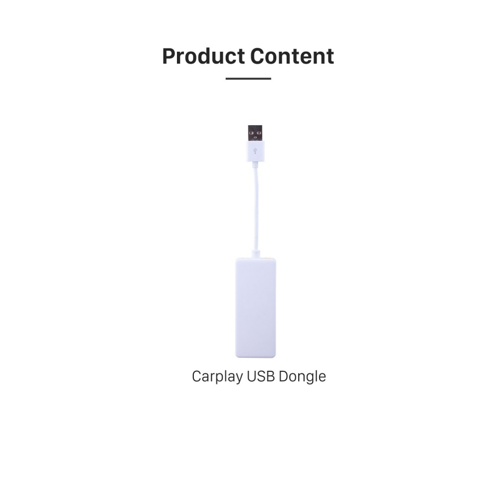 Plug and Play Carplay Android Auto USB Dongle For Android Car Radio Support  IOS IPhone Car touch screen control Siri Microphone voice control
