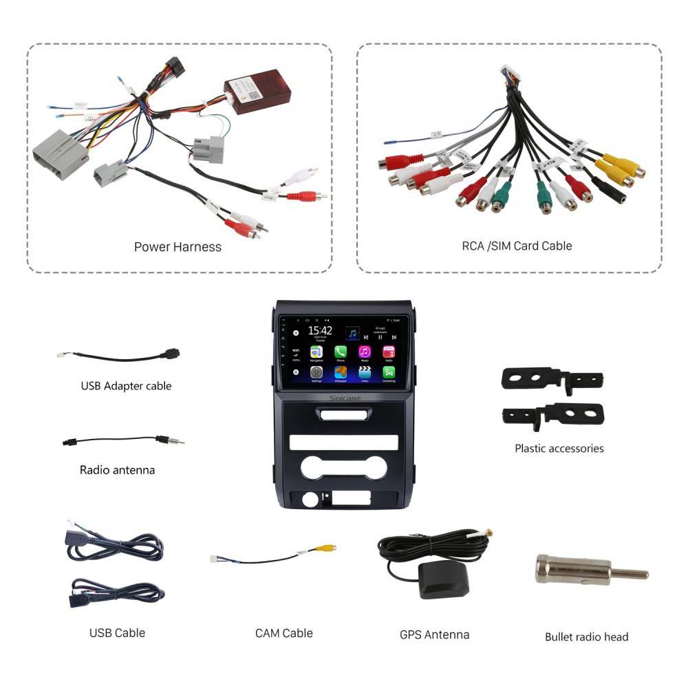 Car Install Aftermarket Android Radio FM Antenna Cable Wiring Harness  Socket Adapter for VV Peugeot Citroen KIA Hyundai Renault