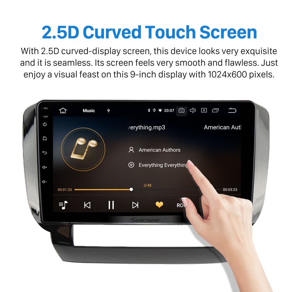 Double Din Car Stereo,Compatible with Wireless MP5 CarPlay