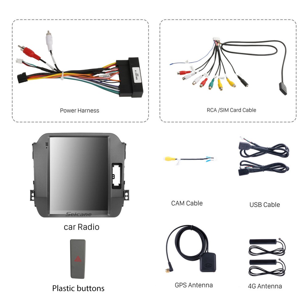 Car Install Aftermarket Android Radio FM Antenna Cable Wiring Harness  Socket Adapter for VV Peugeot Citroen KIA Hyundai Renault - AliExpress