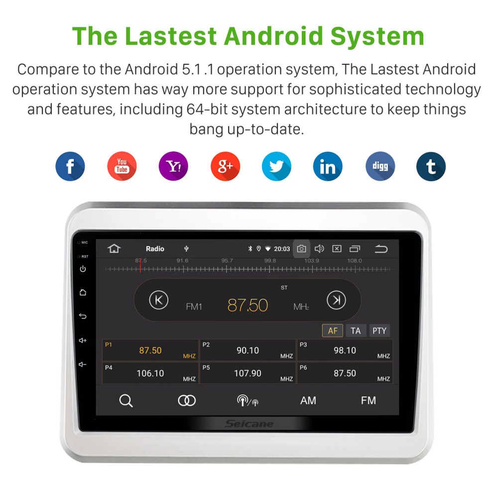 2017 2018 2019 2020 2021 Suzuki Spacia Aftermarket Radio
