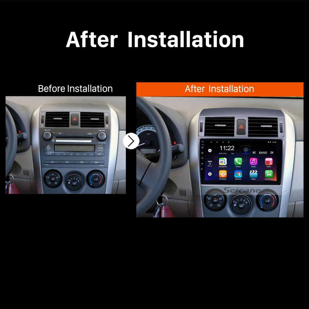 Bluetooth car stereo toyota cheap corolla