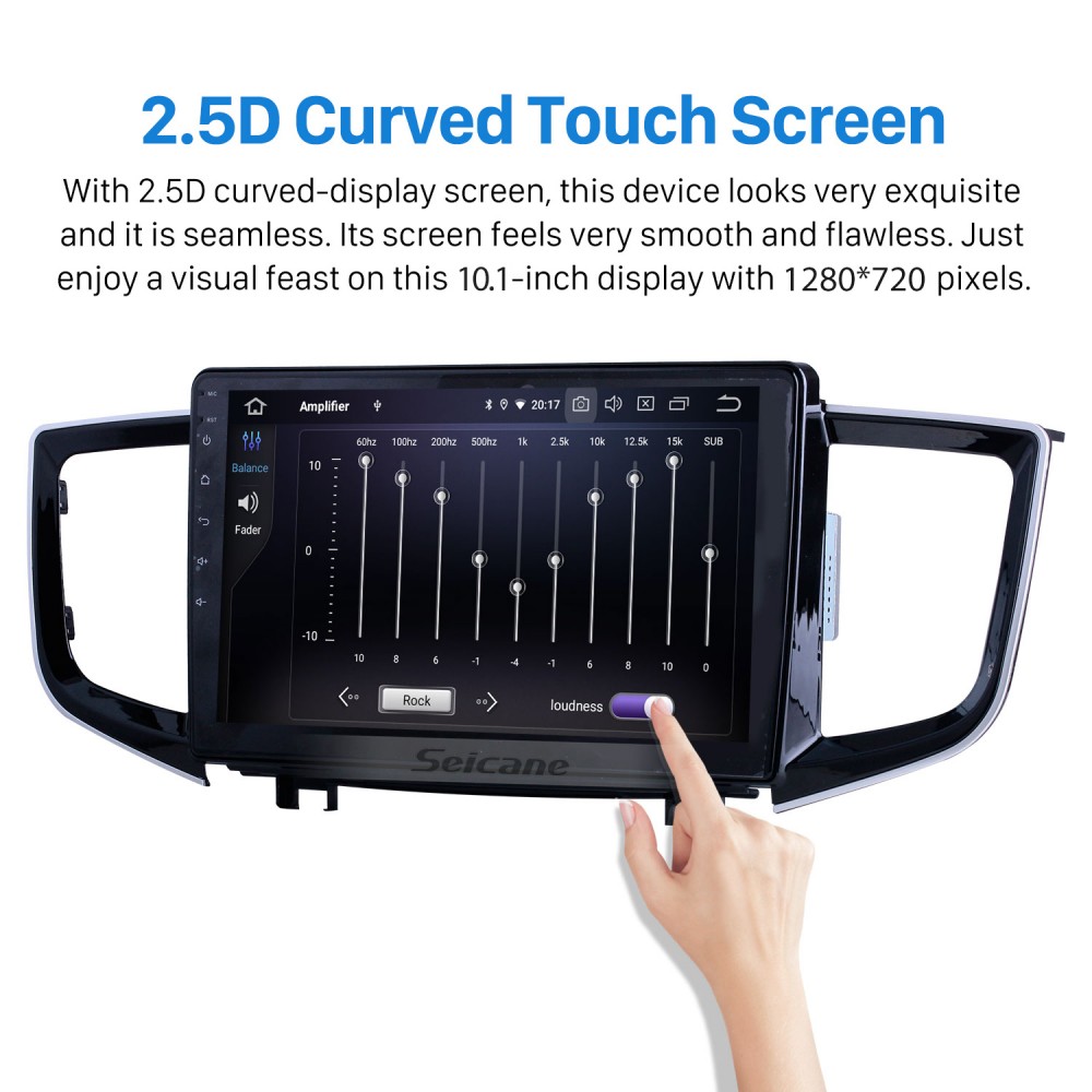 HD Touchscreen Android 12.0 for 2016 Honda Pilot Radio 10.1 HD Touchscreen Android 12.0 for 2016 Honda Pilot Radio 10.1