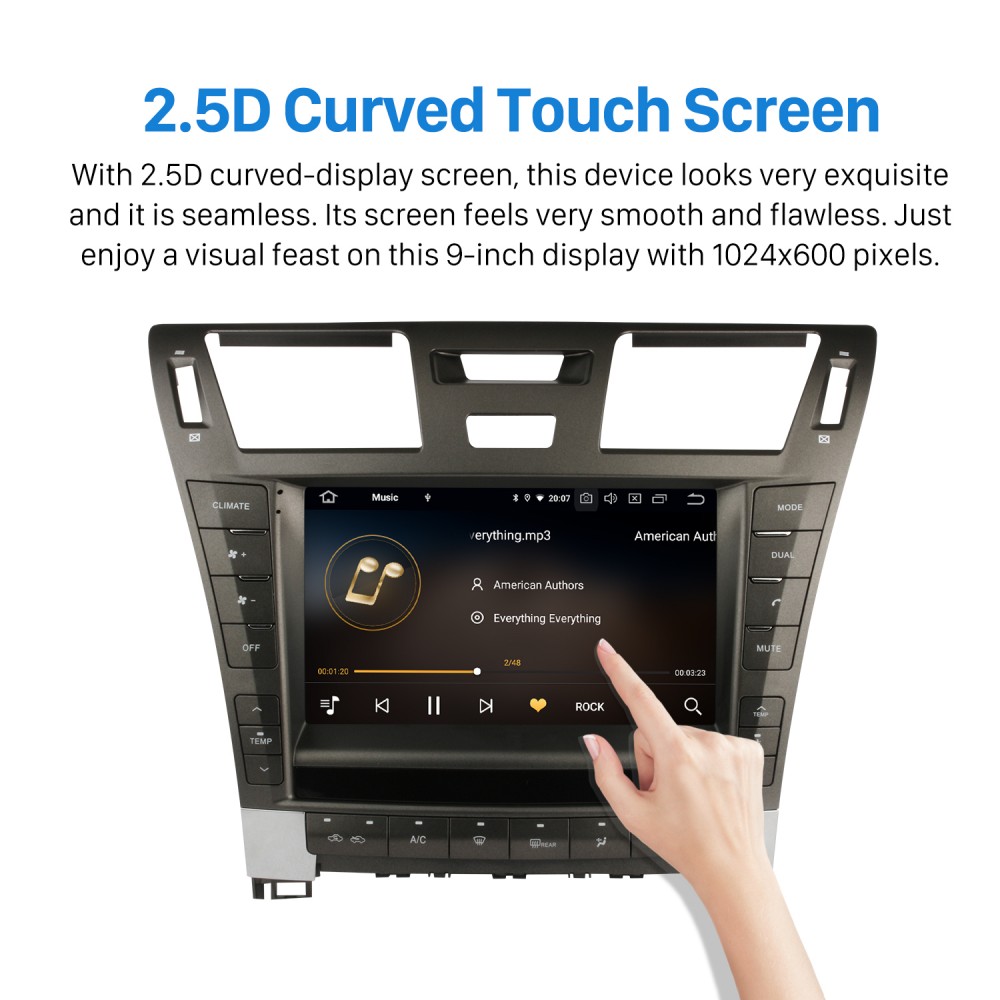 Car Multimedia Player for Lexus LS460 LS600 2006-2012 GPS BT