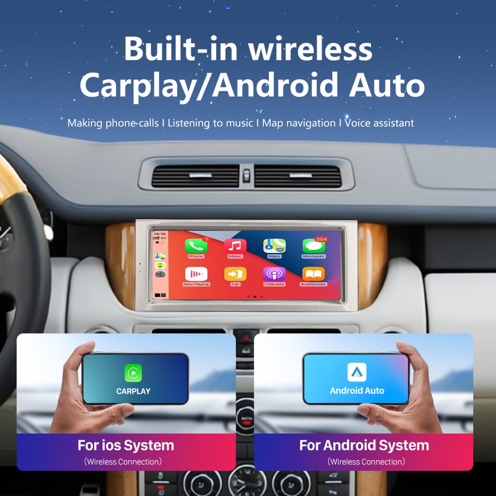 Android Auto Carplay Stereo for 2006 2007 2008-2012 Range Android Auto Carplay Stereo for 2006 2007 2008-2012 Range
