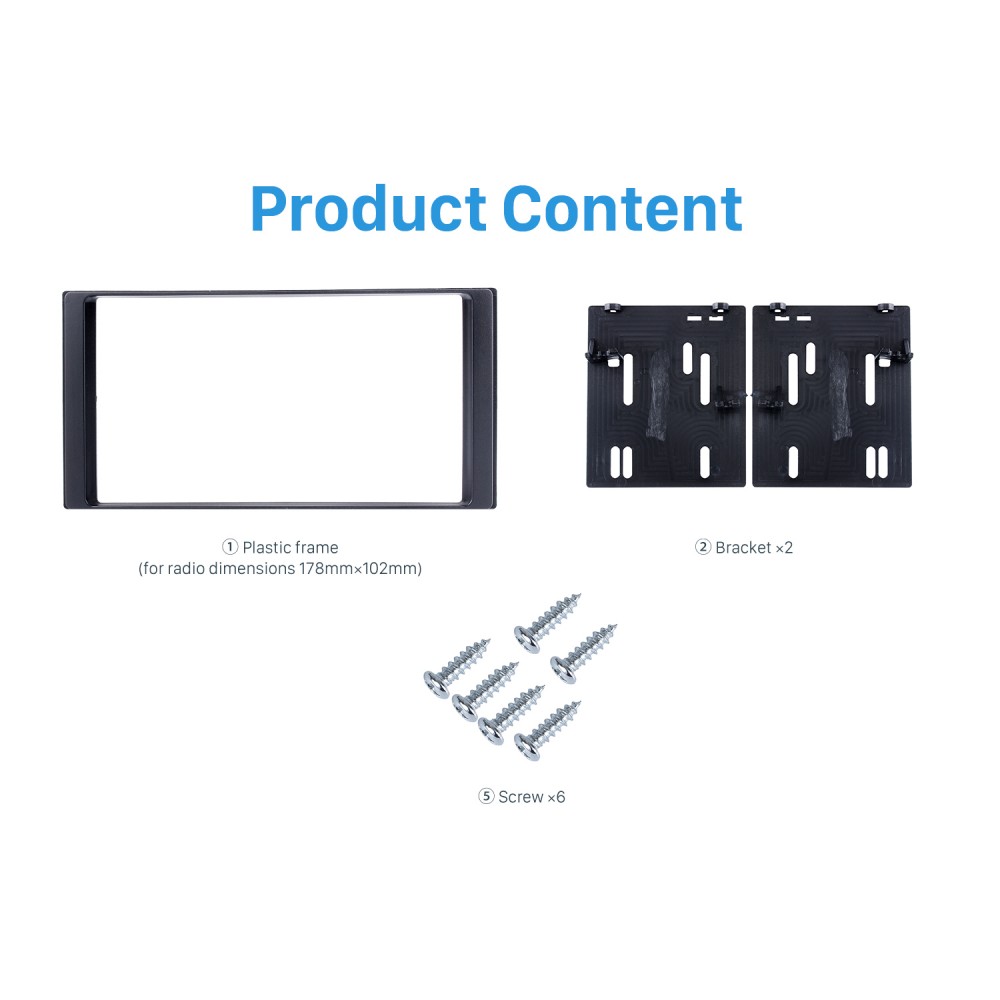 4Fit-9391-01 Adaptador De Antena ISO y DIN Combinado Para Radio//Subaru Impreza 08