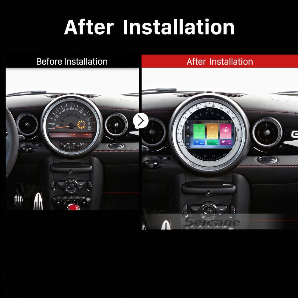 Carplay Android auto for 2006 2007 2008 2013 BMW Mini Cooper