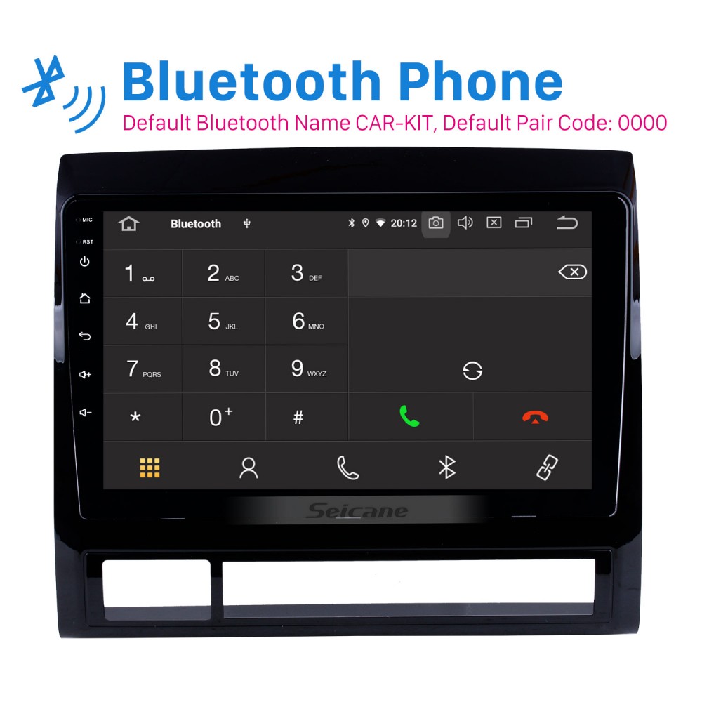 2005-2013 TOYOTA TACOMA HILUX (America Version) LHD Android 12.0 OEM  inch HD Touchscreen Radio