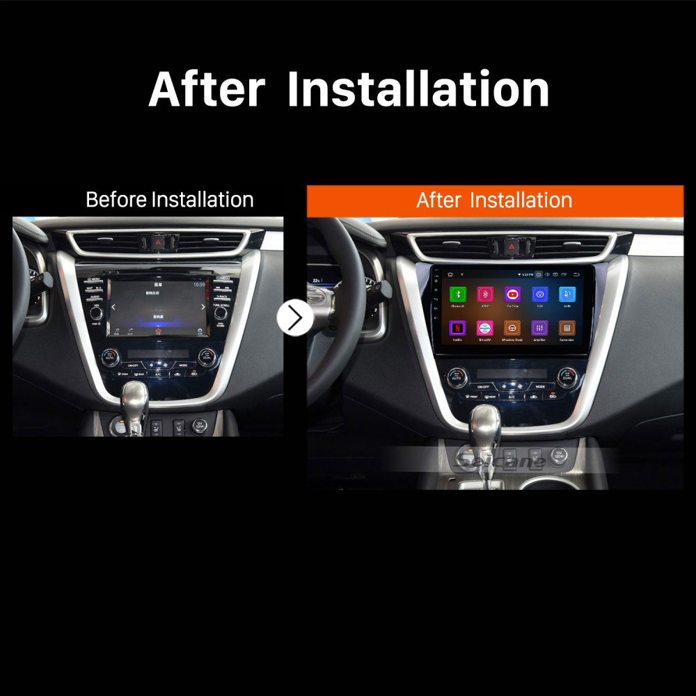 10 1 Inch For 2015 2016 2017 Nissan Murano Android 10 0 Hd Touchscreen Radio Gps Navigation System