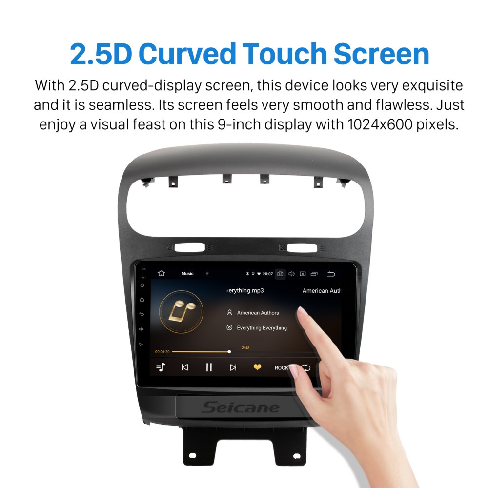 HD Touchscreen 9 inch Android 12.0 for 2011-2020 Dodge Journ HD Touchscreen 9 inch Android 12.0 for 2011-2020 Dodge Journ