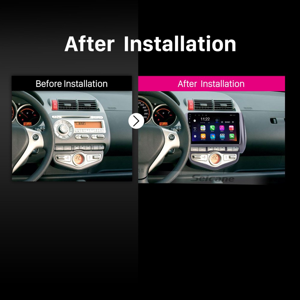 9 inch Android 14.0 GPS Navigation Radio for 2006 Honda Jazz 9 inch Android 14.0 GPS Navigation Radio for 2006 Honda Jazz