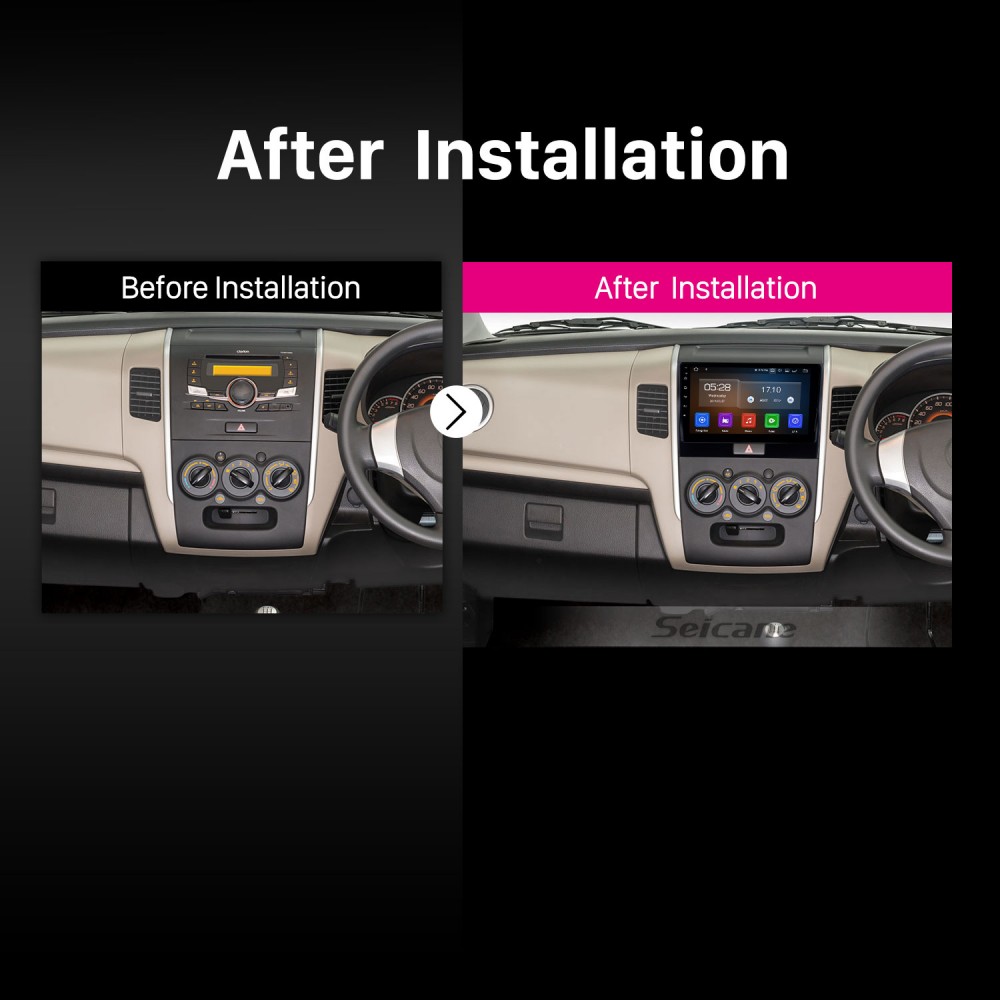 2010 2017 2018 Suzuki Wagon R Android Radio with Bluetooth