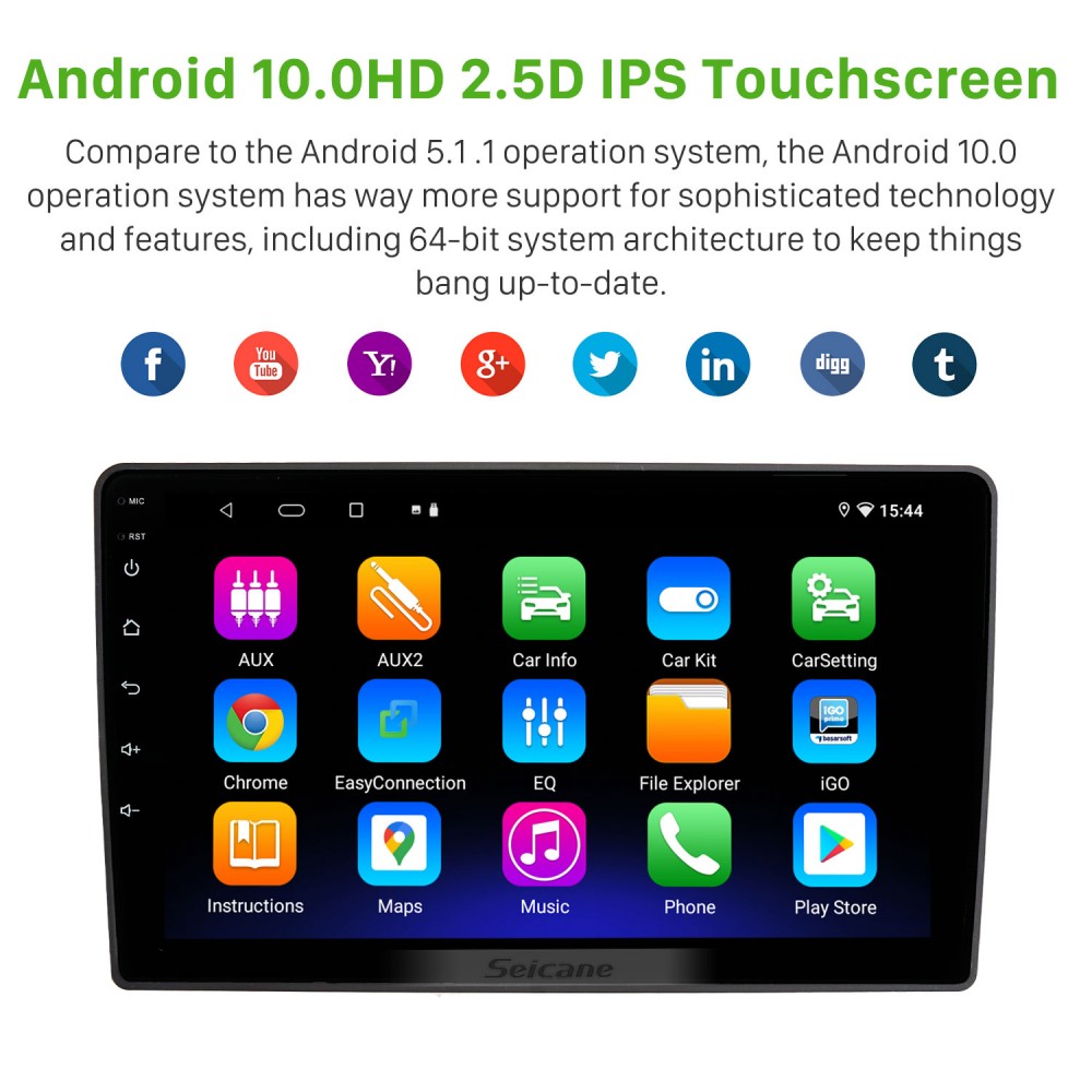 9 inch Android 14.0 For OPEL ASTRA ZAFIRA BLACK 2007 HD