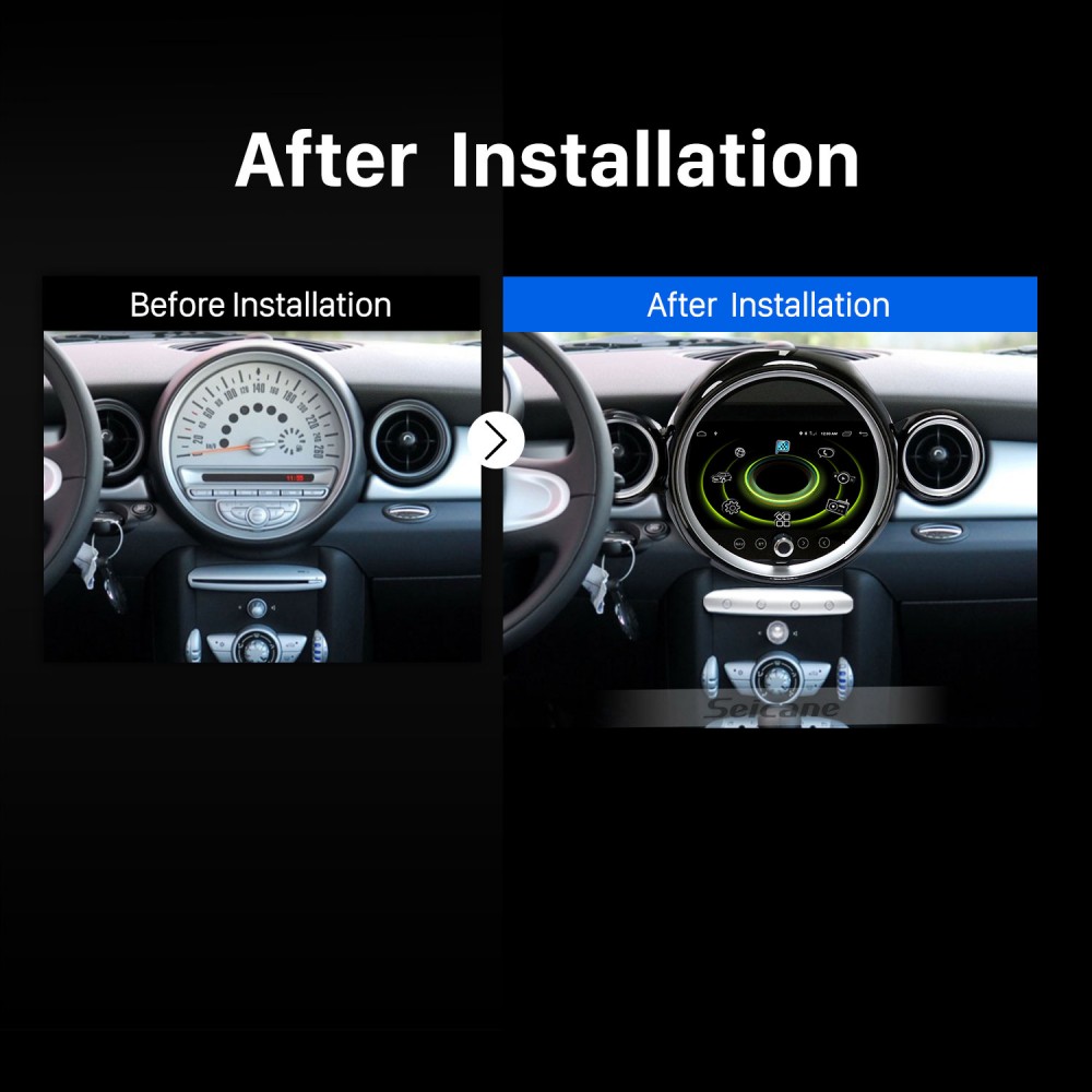 Car DVD GPS BMW Mini Cooper After Bluetooth and GPS