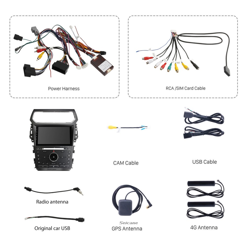 10.1 inch Android 13.0 for 2018 Ford Explorer GPS Navigation 10.1 inch Android 13.0 for 2018 Ford Explorer GPS Navigation