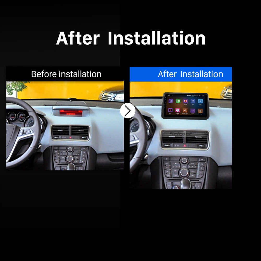 CarPlay HD Touchscreen Head Unit Radio for 2010 2011 2013 2014 OPEL MERIVA  GPS Navigation Bluetooth Android Auto | Automatten