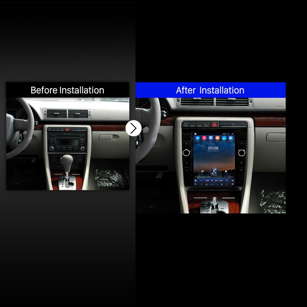 Autoradio Audi A4 2000-2008 Android Auto - CarPlay - Skar Audio