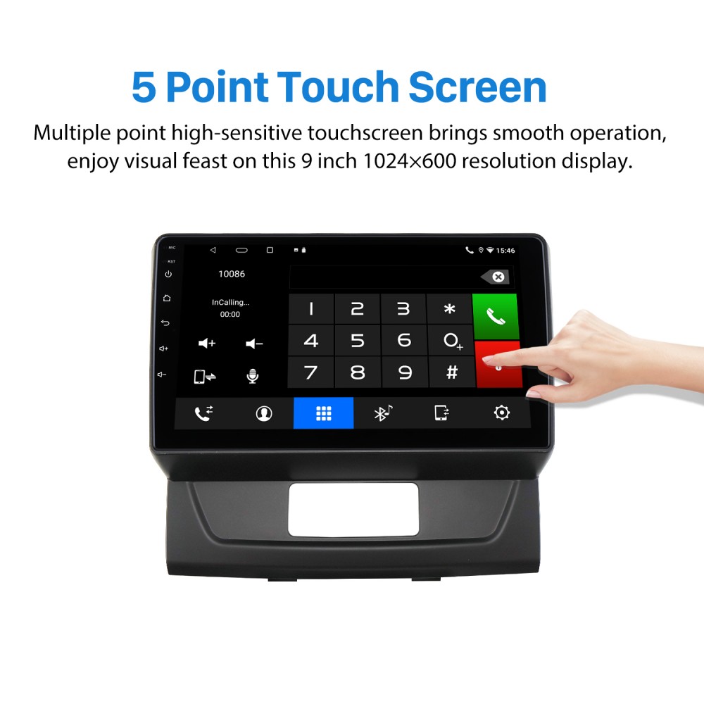 For 2022 SUZUKI ALTO K10 Radio Android 14.0 HD Touchscreen 9