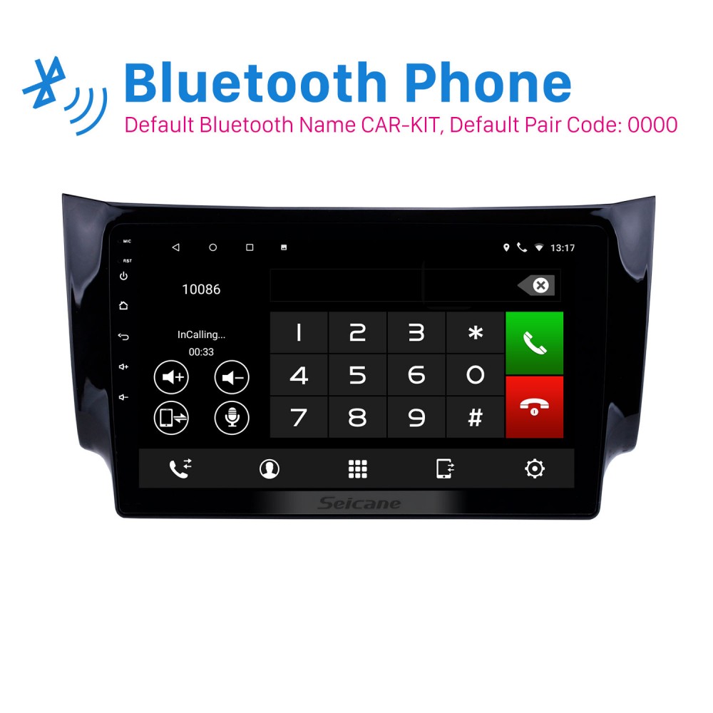 10.1 Inch Android 14.0 Touch Screen radio Bluetooth GPS Navigation system  For 2012-2016 NISSAN SYLPHY