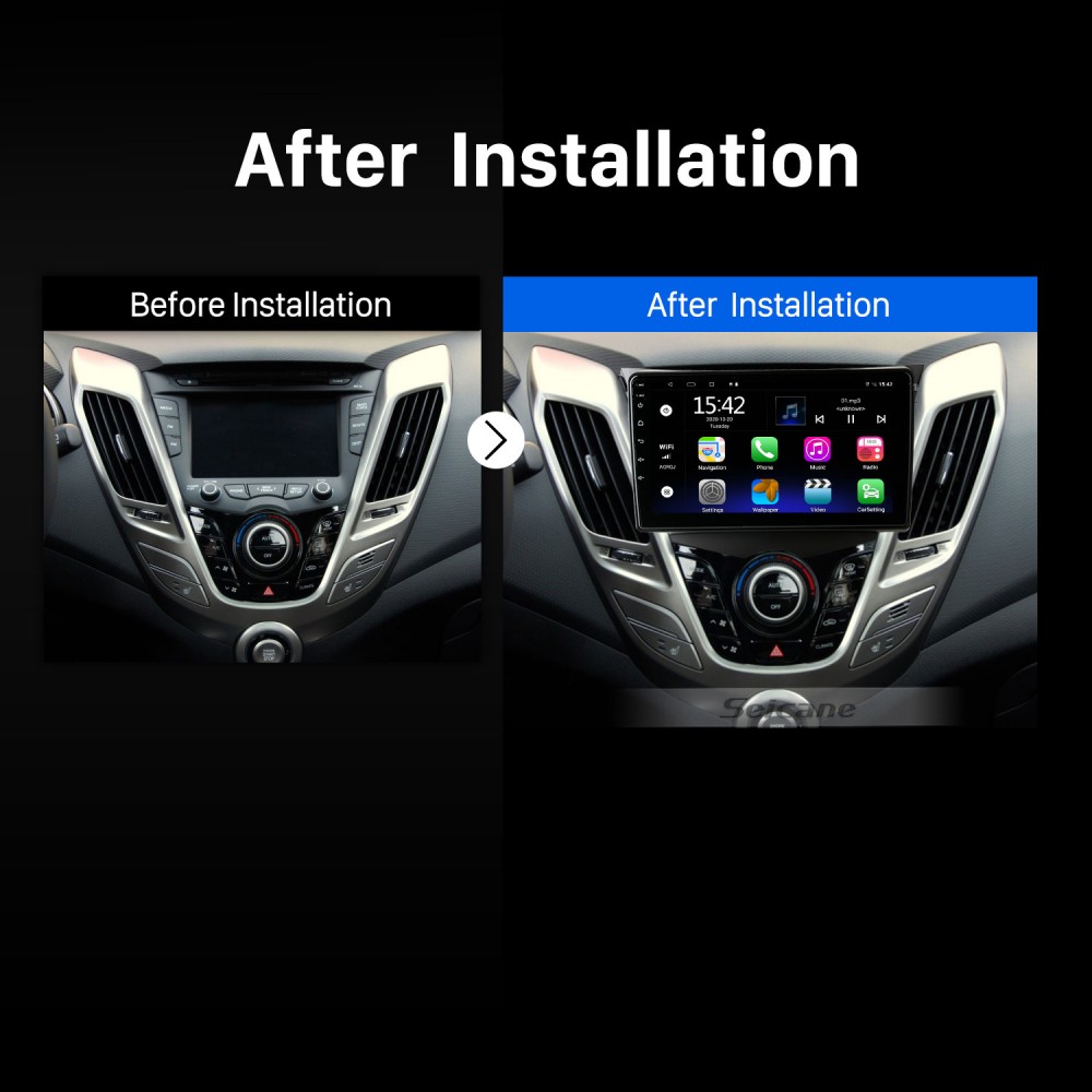 Carplay Android auto for 2011 2015 2016 2017 Hyundai Veloster