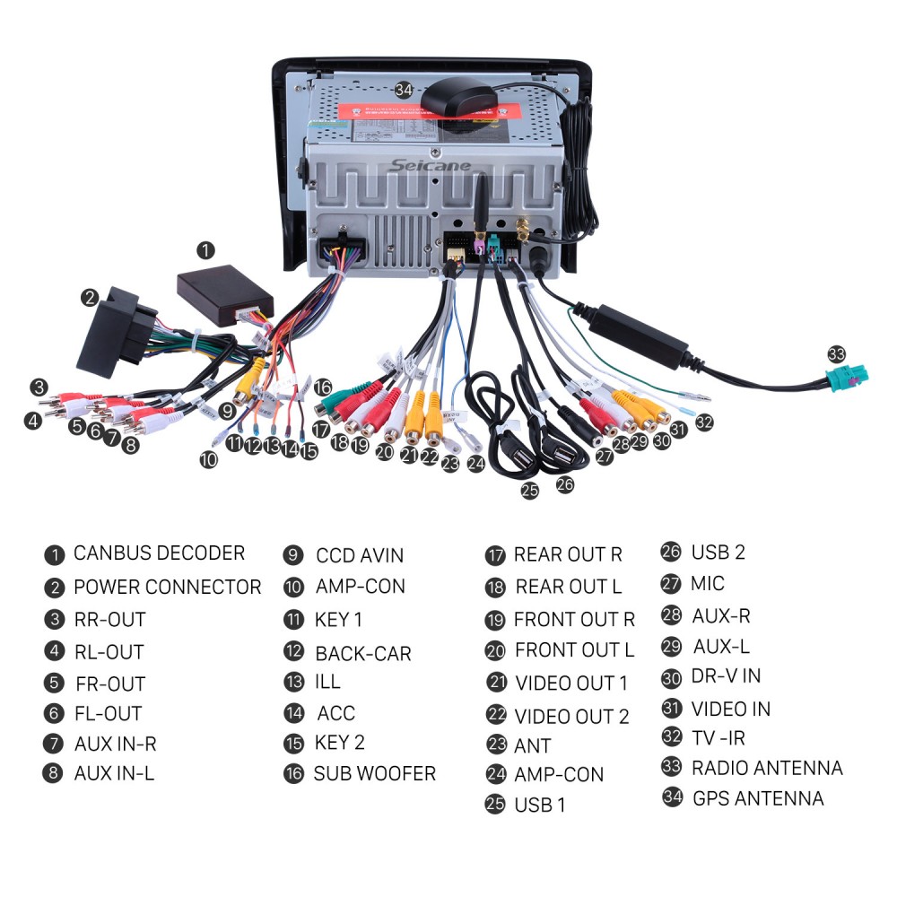 Oem Android 10 0 2006 2013 Audi Tt Radio Replacement With Hd 1024