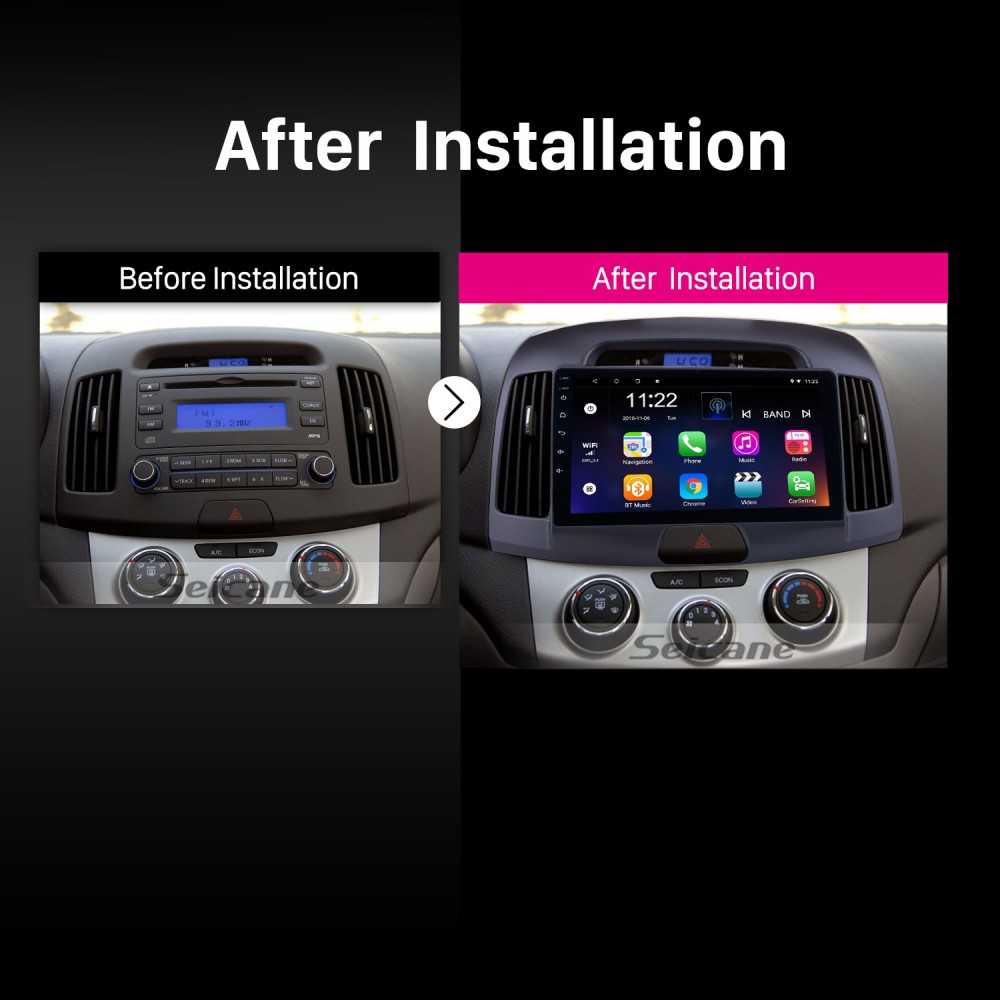 2008 hyundai cheap elantra aftermarket radio