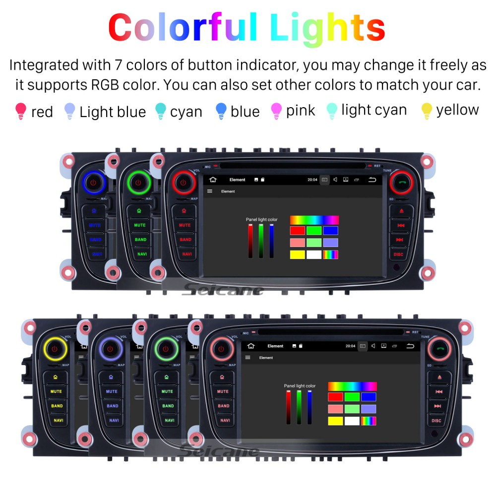 Android 10.0 1024*600 2008 2009 2010 FORD S-max Radio GPS Android 10.0 1024*600 2008 2009 2010 FORD S-max Radio GPS