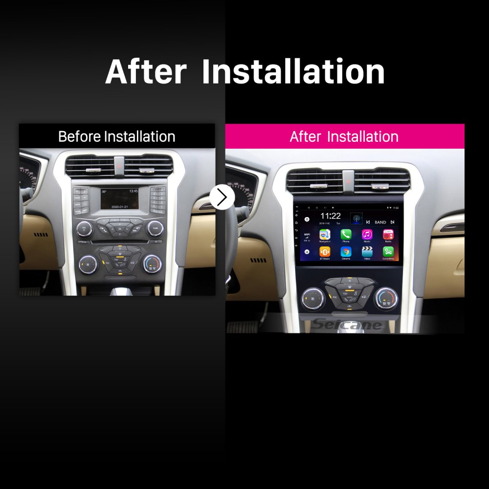 Android 13.0 9 inch Mondeo Navigation All-in-one GPS 2014 Aftermarket 2013 2012 Ford Car