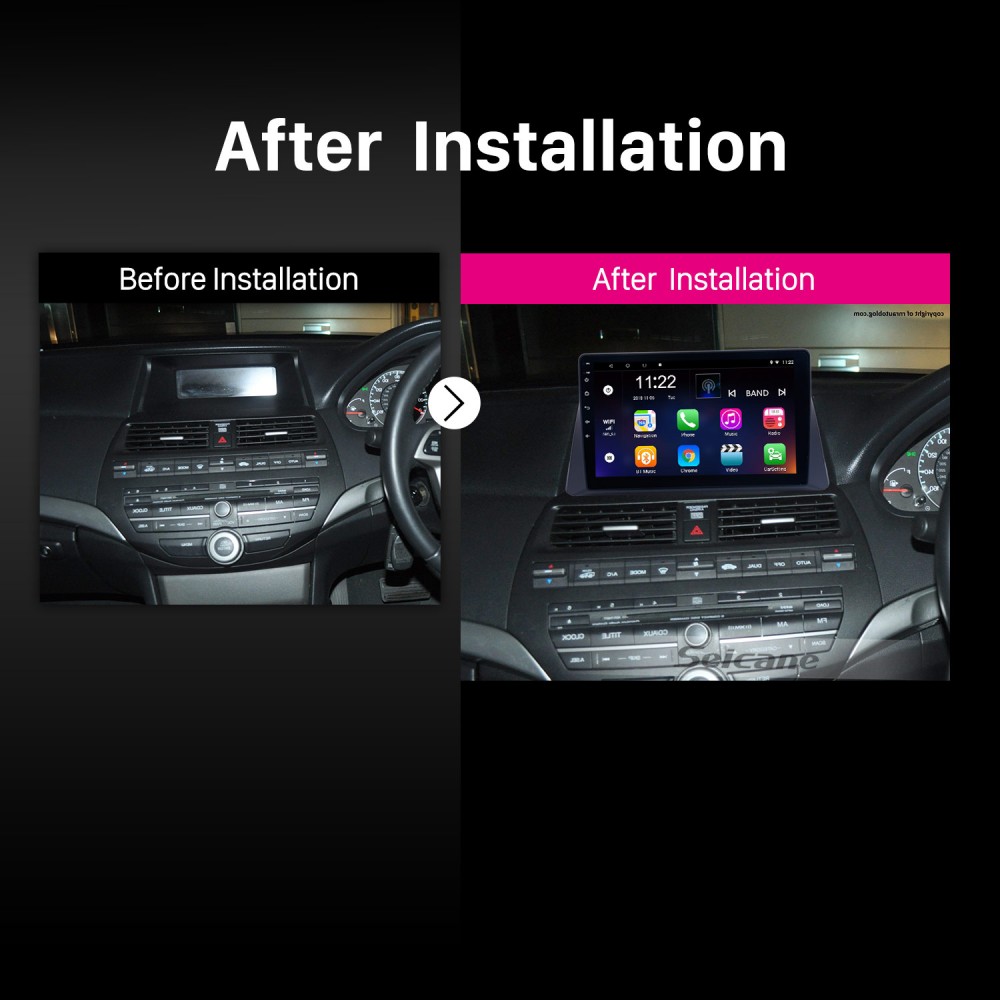 10.1 inch 2008 2009 2010 2011 2012 2013 Honda Accord 8 Android
