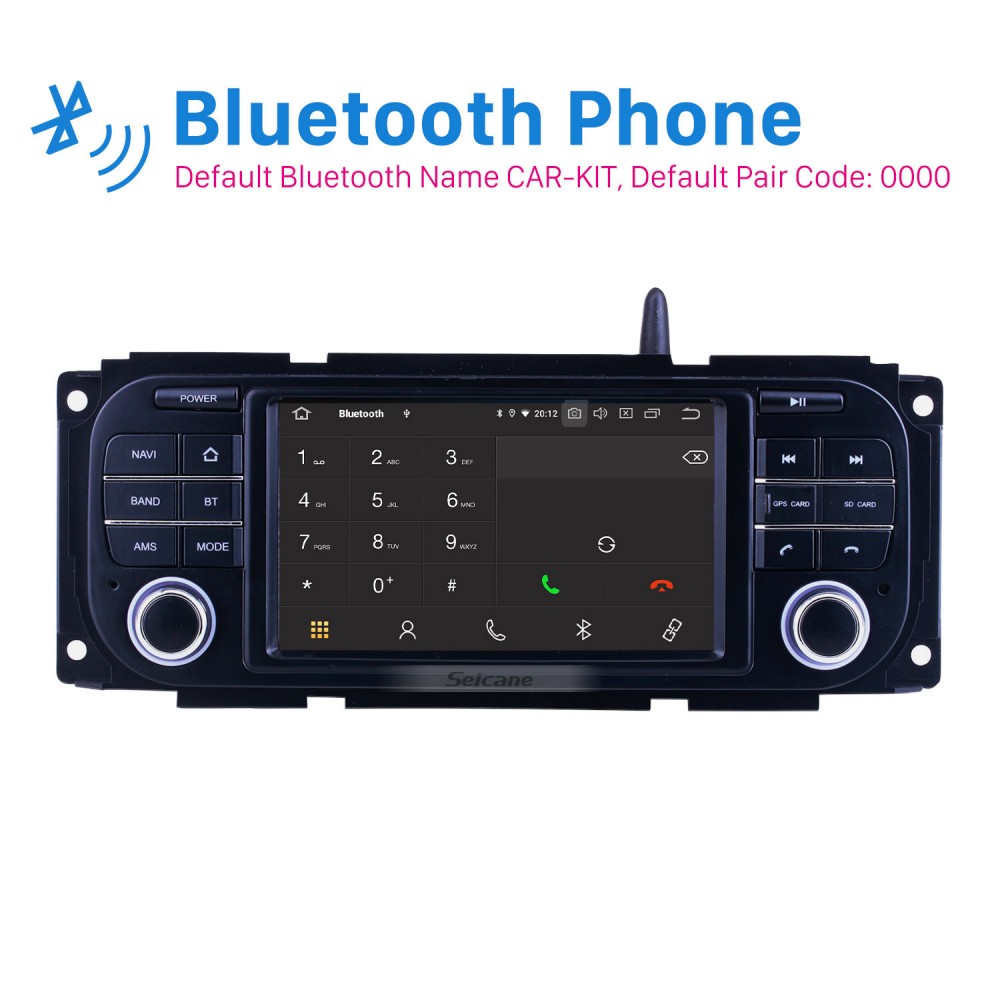 Dodge van hot sale bluetooth