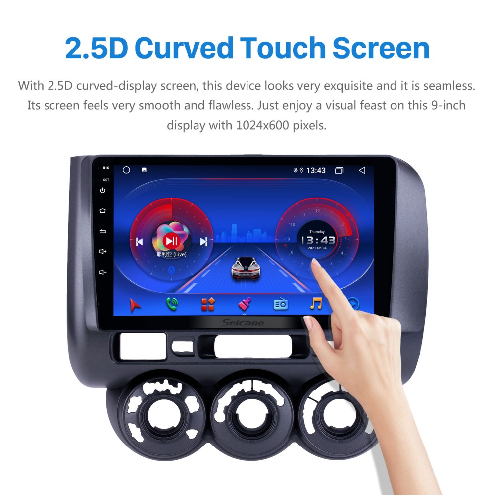 Android 13.0 9 inch HD Touchscreen GPS Navigation Radio for 2011