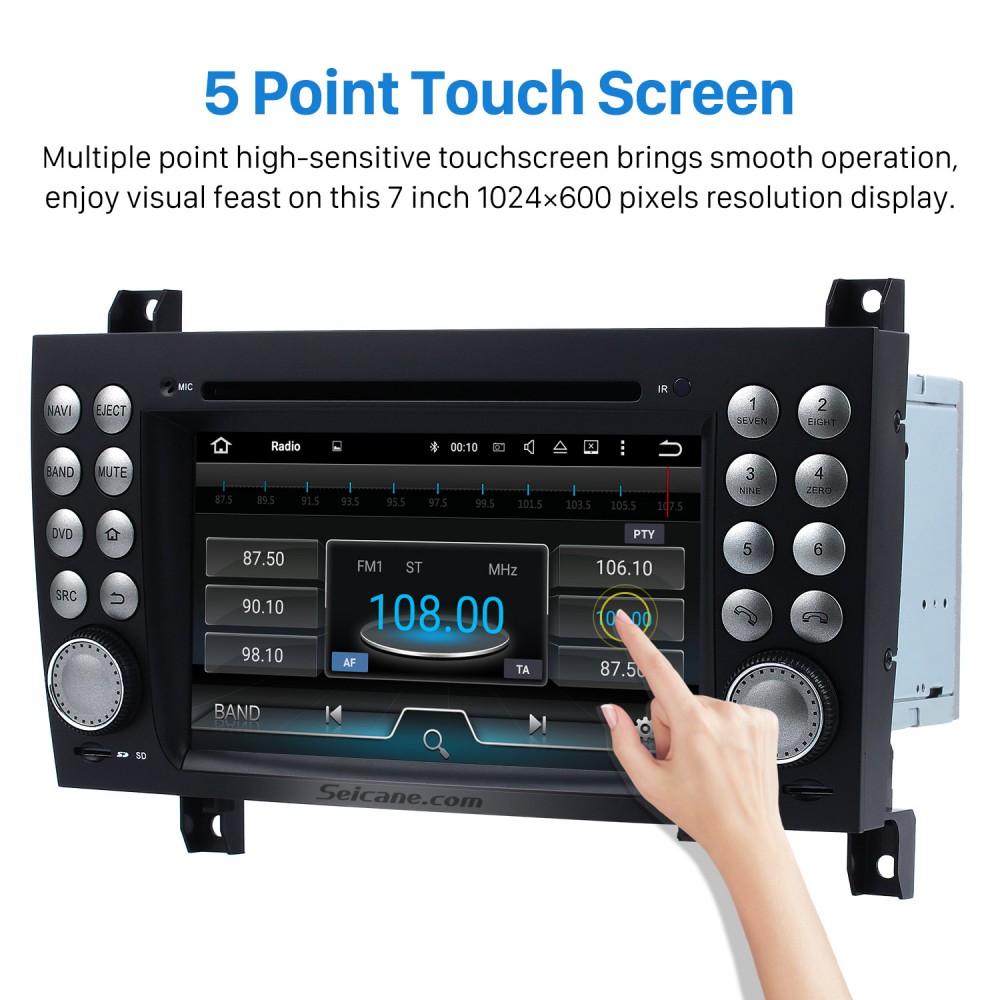 Oem Android 10 0 Dvd Player Gps Navigation System For 04 12 Mercedes Benz Slk W171 R171