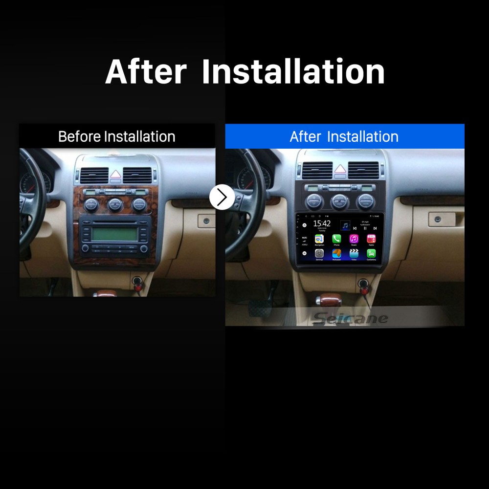 Mysterie Dollar Keizer Android Radio for 2004-2008 VW Volkswagen Touran Auto A/C