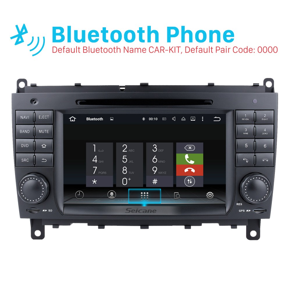 Android 10.0 GPS Navigation system for 2006-2011 Mercedes-Benz CLK