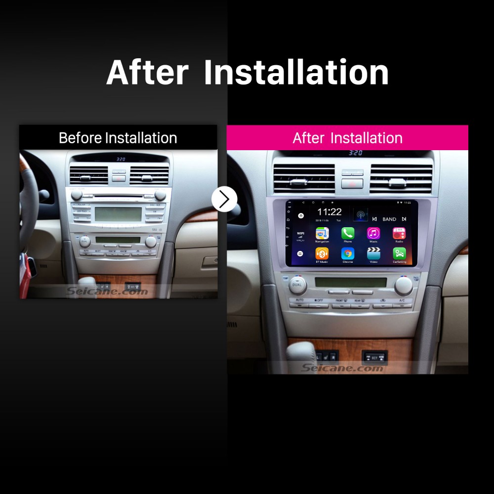 9 inch 1024*600 touchscreen 2007 2008 2009 2010 2011 TOYOTA CAMRY