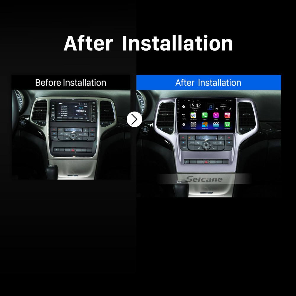 Jeep grand cherokee navigation system - uxmasa
