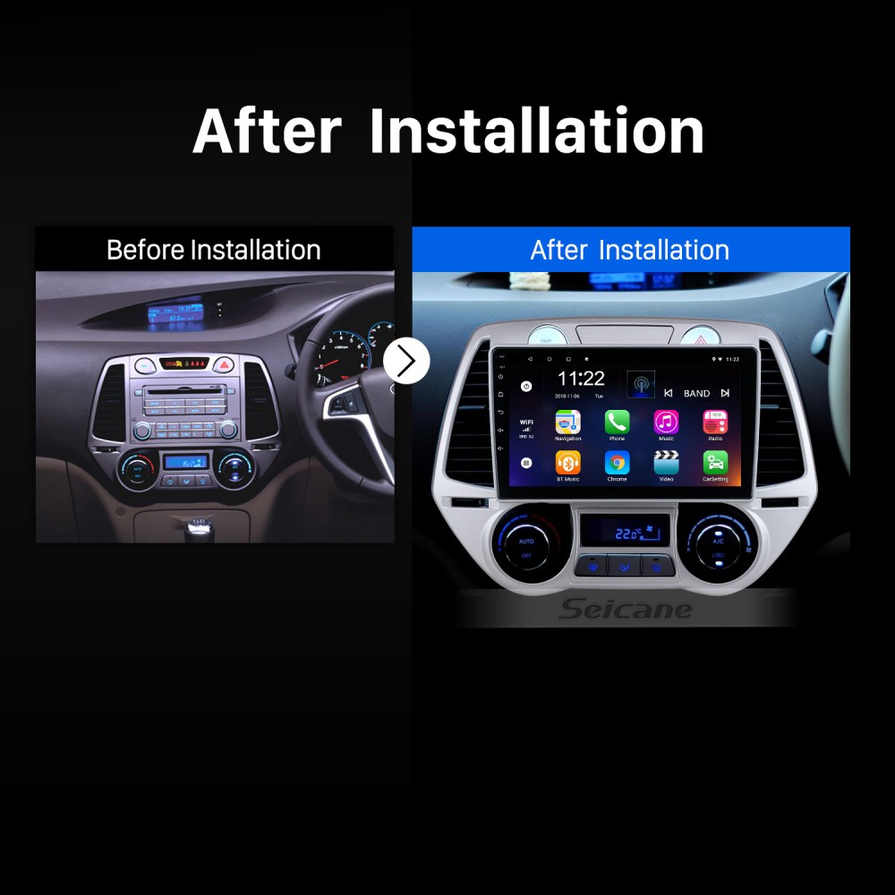 2008-2012 Radio Android 12.0 HD Touchscreen 9 inch GPS Navigation System with