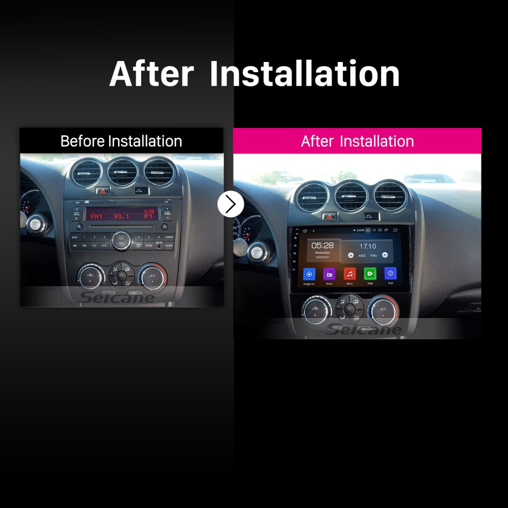 HD Touchscreen 9 inch Android 10.0 GPS Navigation Bluetooth Radio