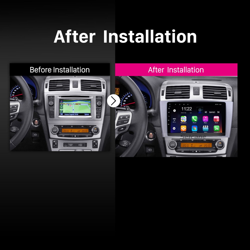 Android 13.0 GPS Navigation 9 inch Radio for 2009-2013 Toyota AVENSIS with  1024*600 | Automatten