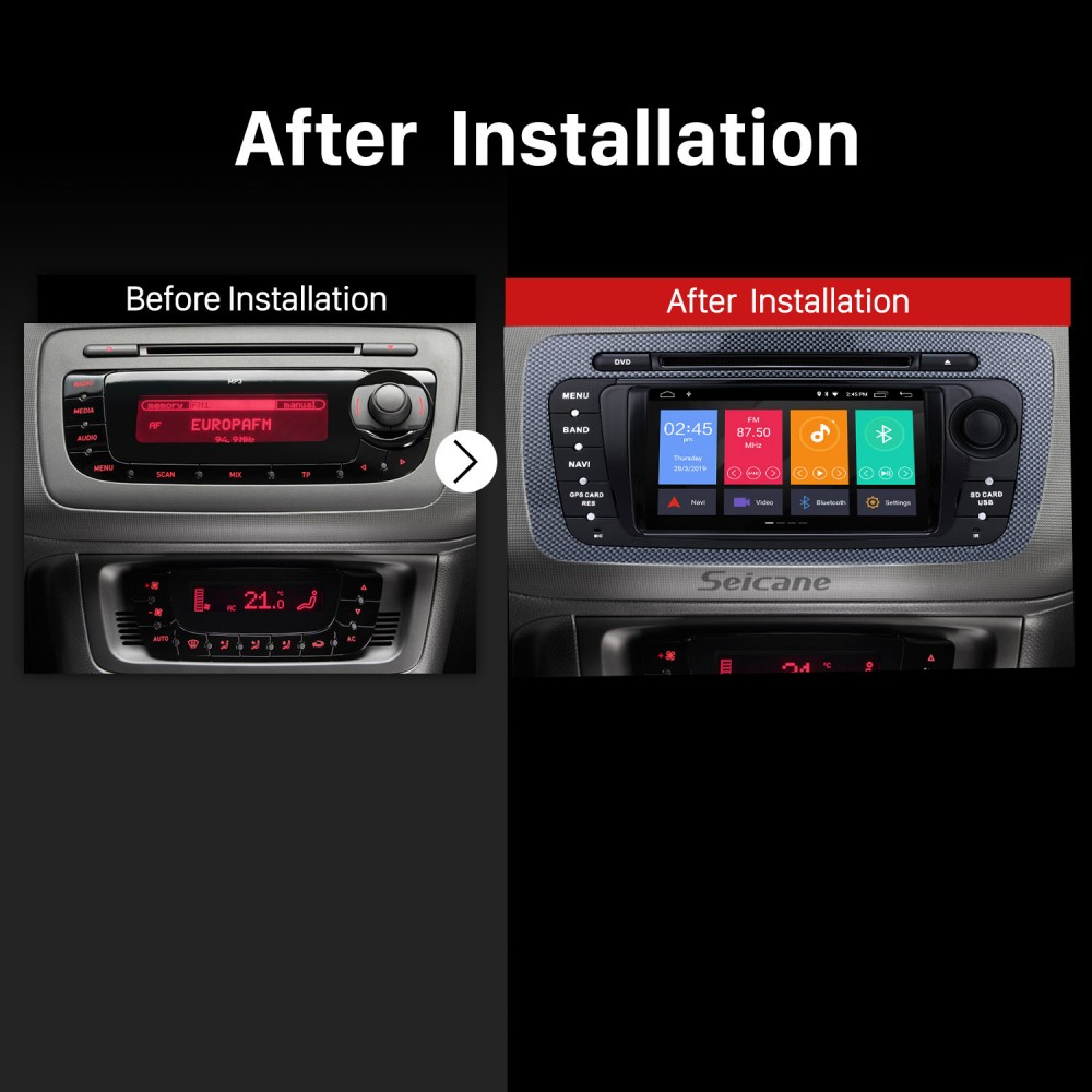 ANDROID RADIO INSTALLATION, SEAT IBIZA TUTORIAL 