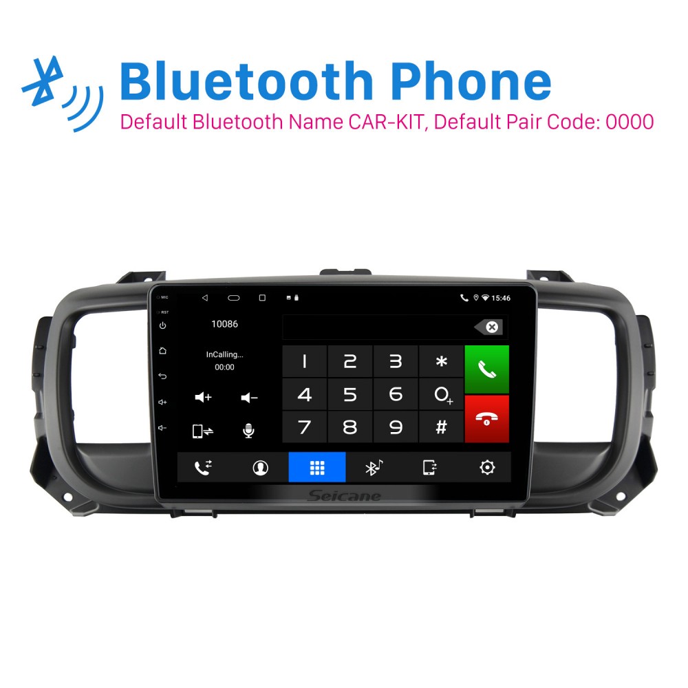 Android 11 Autoradio for Citroen Jumpy 3 SpaceTourer 9 Auto Radio Player  Mirror Link Bluetooth GPS Steering Wheel Control (Color : M600S) :  : Electronics & Photo
