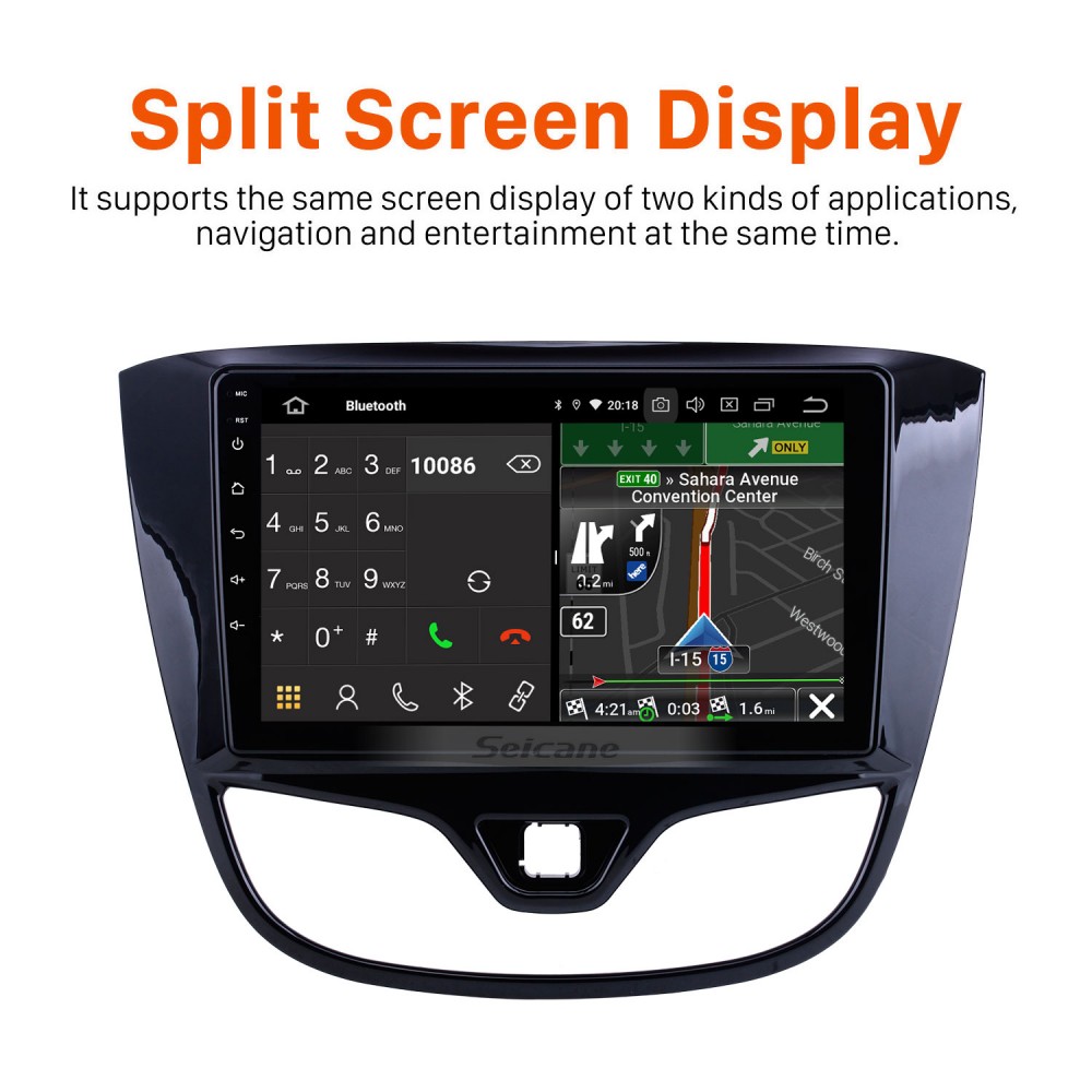 prototype End table Patent 9 inch For 2017 Opel Karl/Vinfast Radio Android 10.0 GPS Navigation System  Bluetooth HD Touchscreen