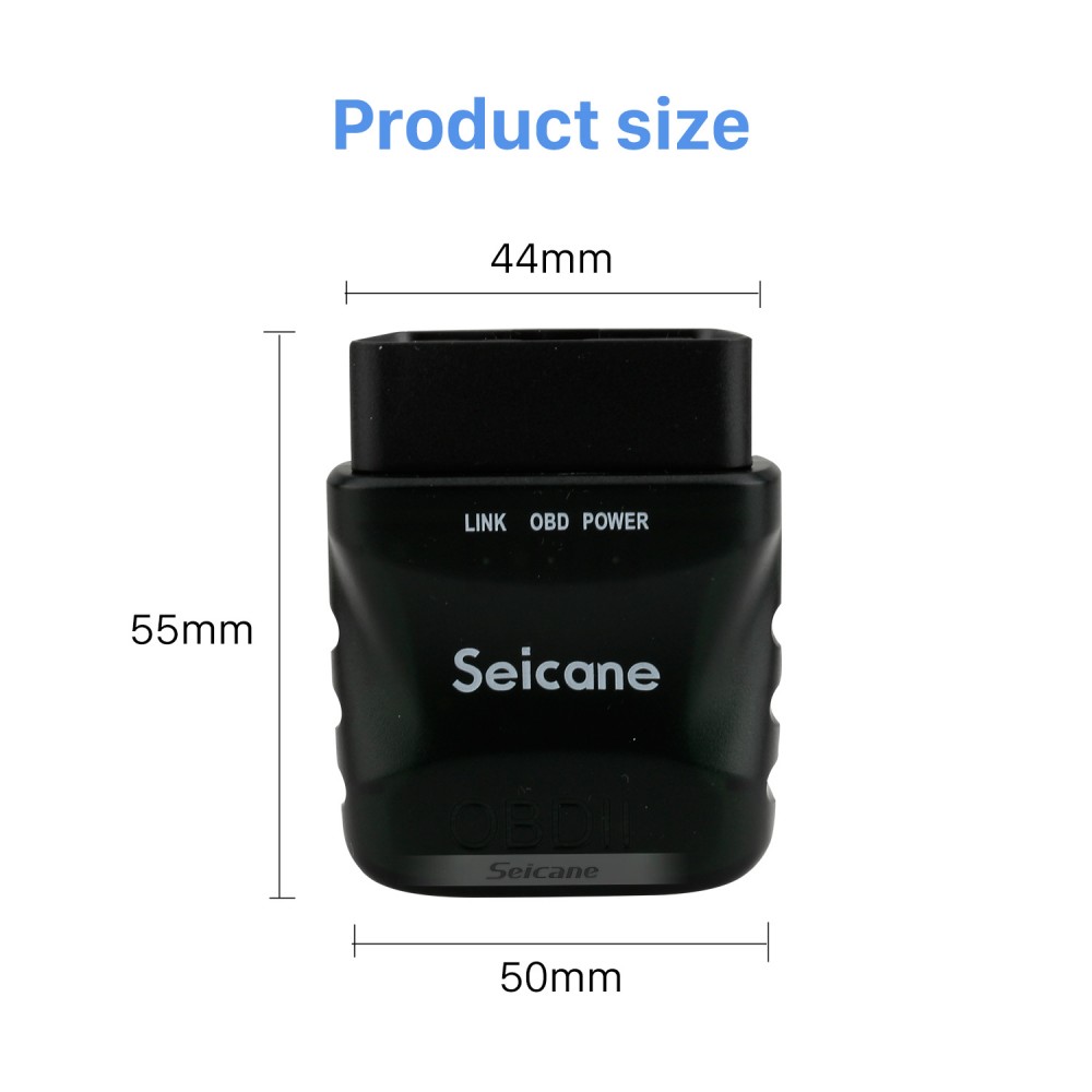 Seicane-Newest Super Mini V1.5 ELM327 OBD OBD2 ELM327 Bluetooth Interface  Auto Car Scanner Diagnostic