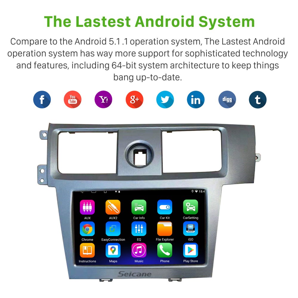 OEM 9 inch Android 13.0 for 2008 2013 FAW XIALI N5 Radio GPS