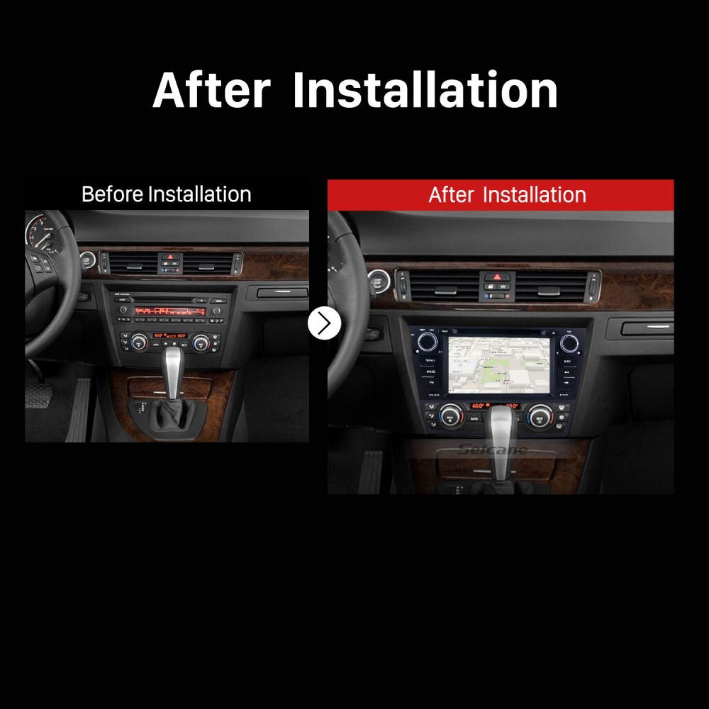 HD 1024*600 Multi-touch Screen 2005-2012 BMW E90 E91 E92 E93 316i