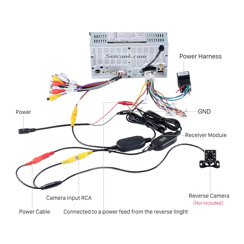 High Quality 2 4g Wireless Module For Car Reverse Backup