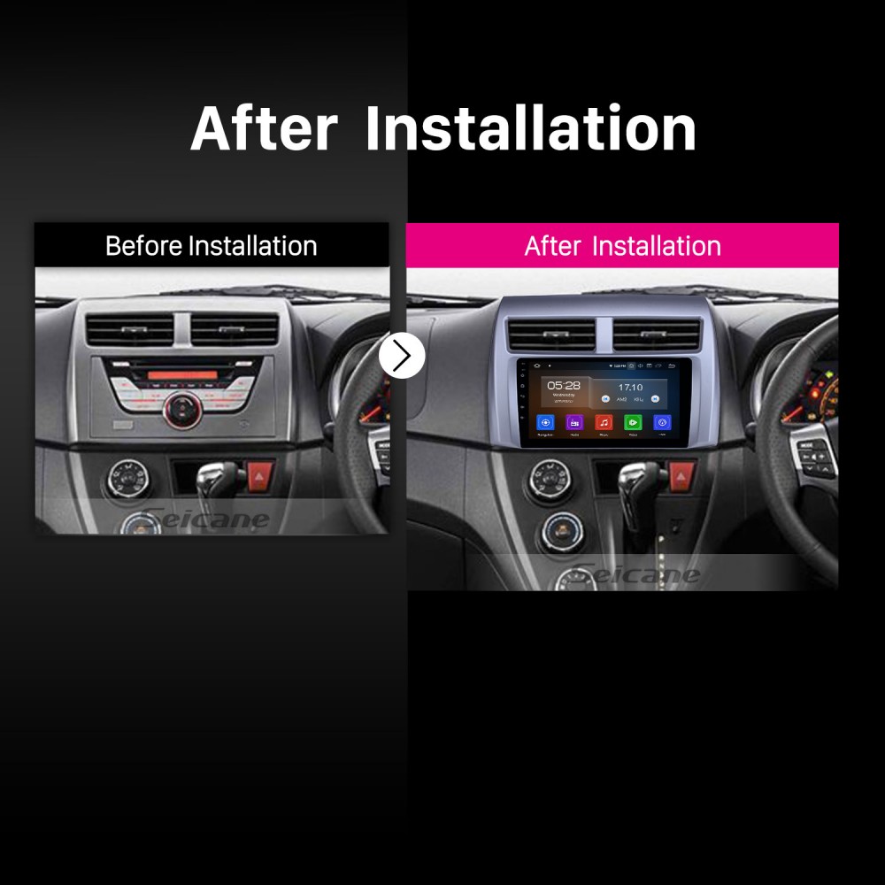 Android 11 0 9 Inch Gps Navigation Radio For 2015 2017 Proton Myvi With Hd Touchscreen Carplay