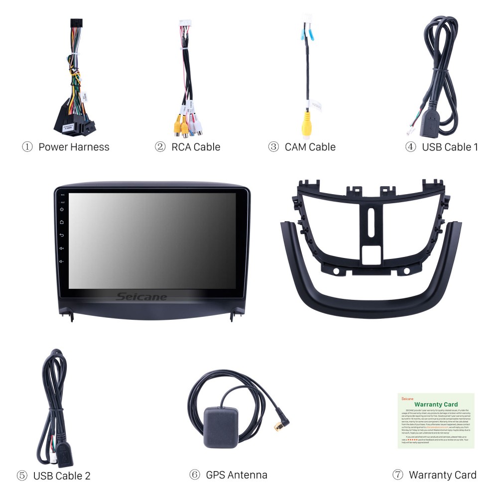 9 inch 12.0 for 2008 2009 2010-2014 Peugeot 207 With HD Touchscreen GPS