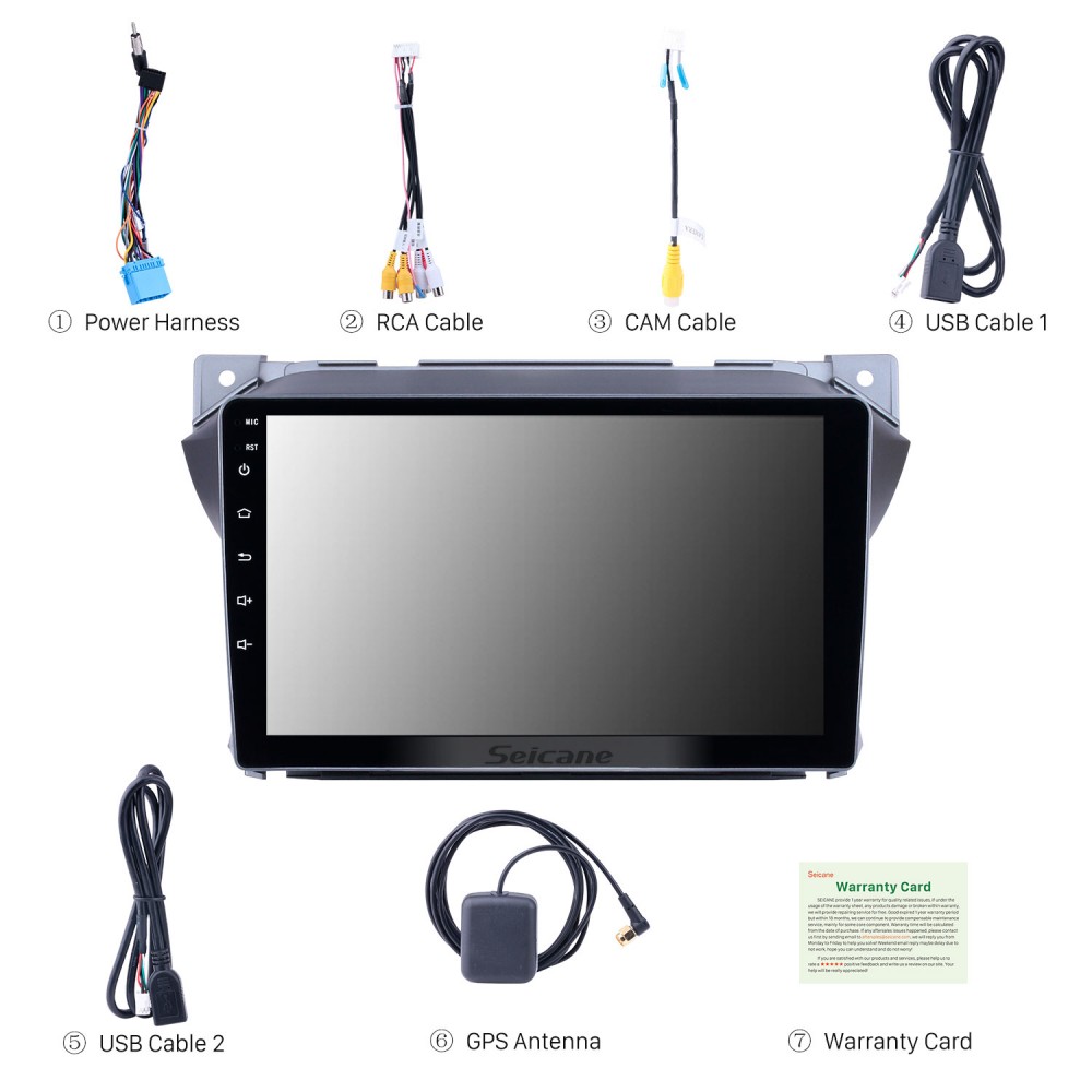 T900 8g 128g Pour Suzuki Alto 2009 2010 2011-2017 Android 10 Autoradio  Multimédia Lecteur Vidéo Navigation GPS Pas de DVD 2din Hu