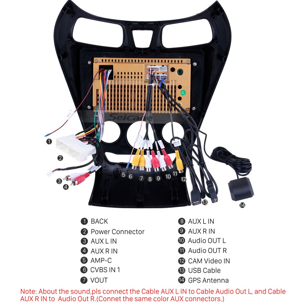 2012 Hyundai Eon Car Audio with GPS Navigation System Hyundai Eon Stereo Wiring Diagram Seicane